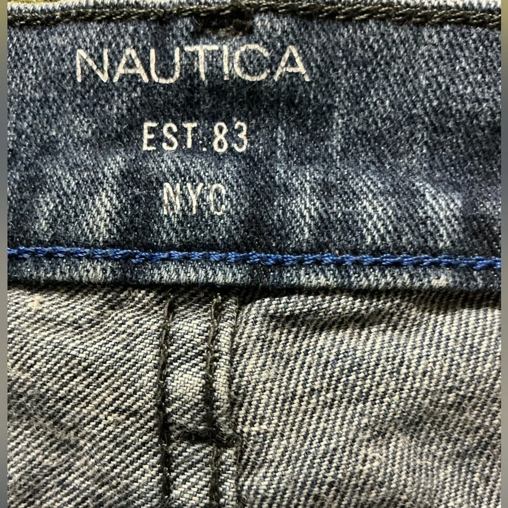 Nautica Vintage Blue Straight Denim Jeans Classic Style Sz 32/30